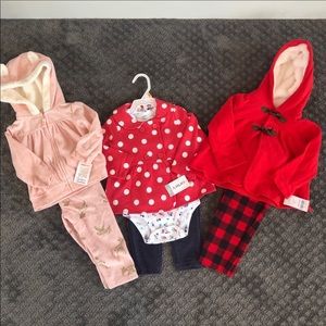Carter’s :: Bundle of (3) 3 Piece Sets